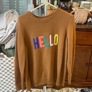 HELLO sweater!